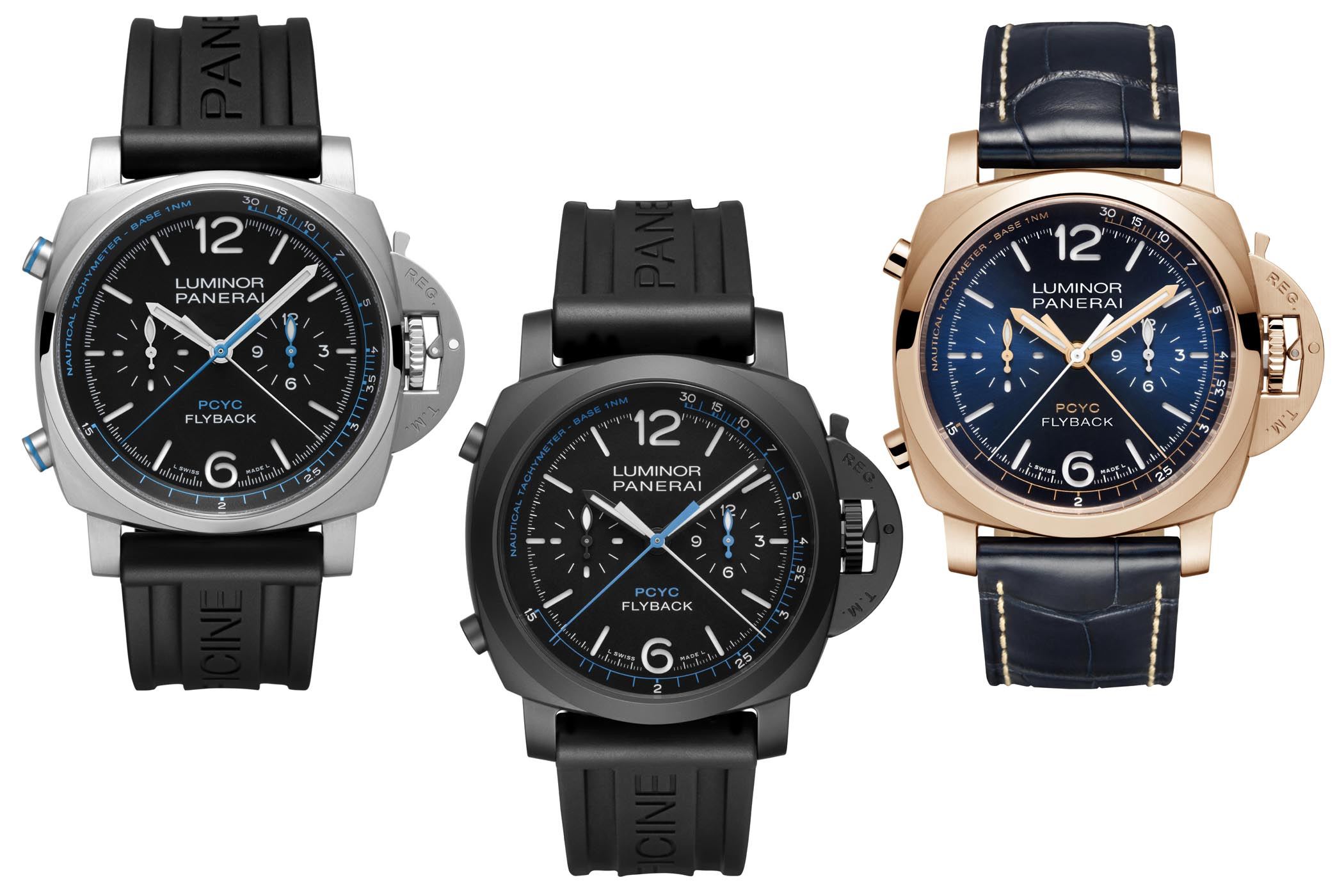 Panerai Luminor Yachts Challenge 3 new timepieces Baroque