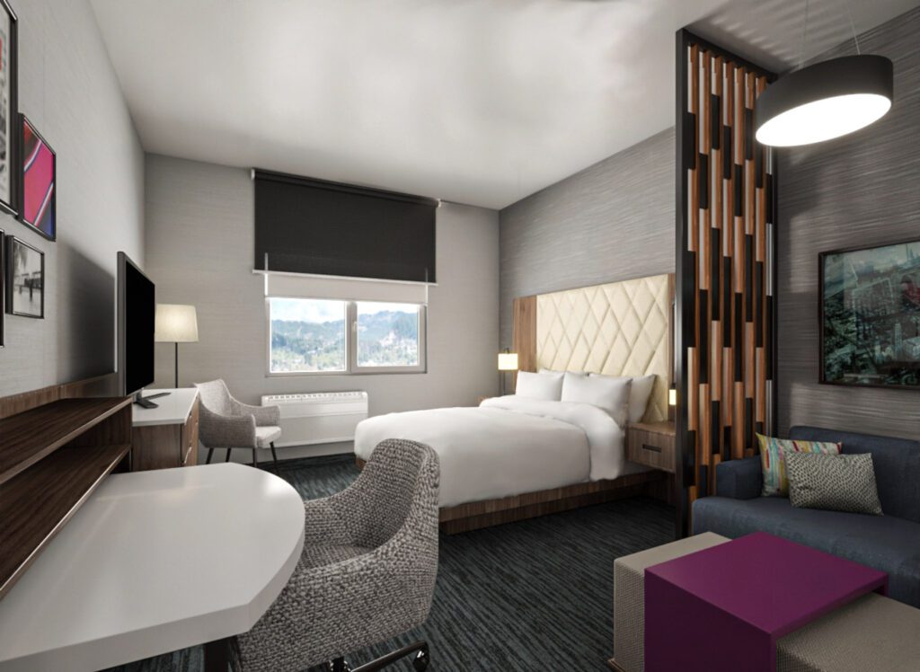 Homewood Suites by Hilton Saltillo Guest Room Habitacion