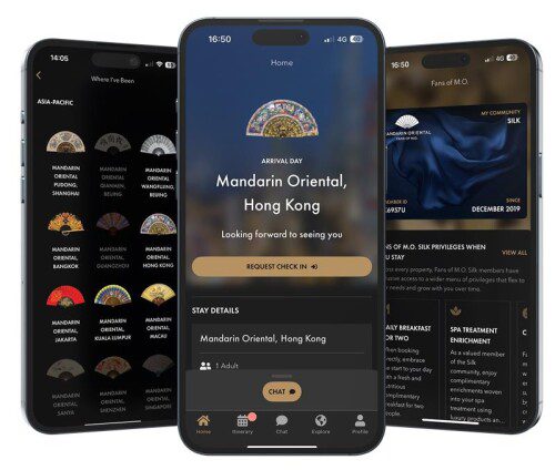 Mandarin Oriental app 