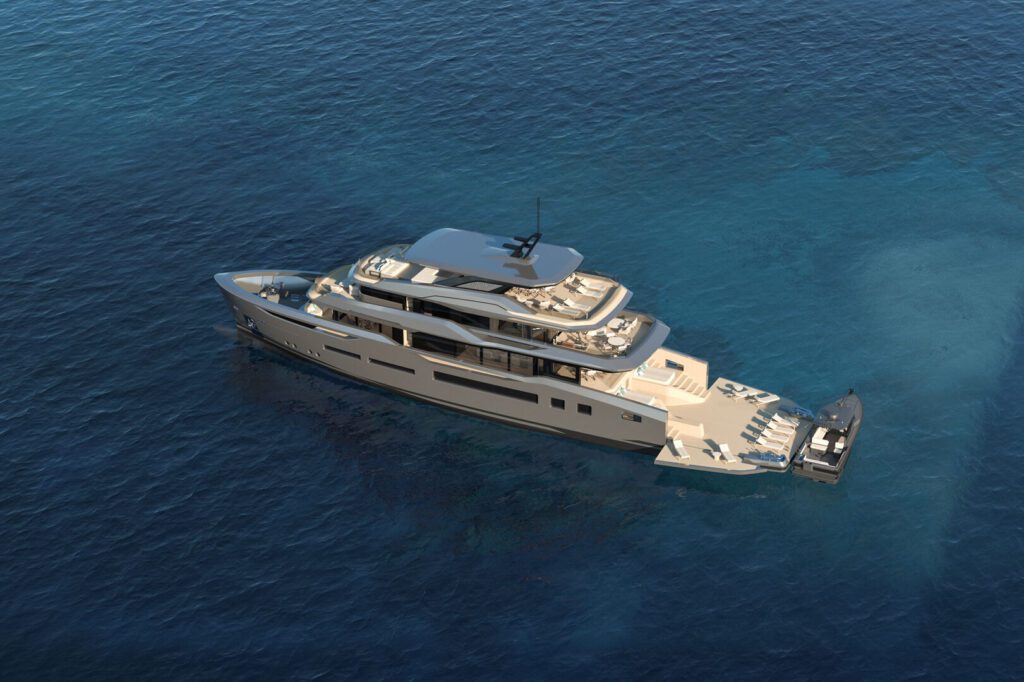 Baglietto’s 48m Explorer, Hull 10277 — where Italian design meets global adventure.